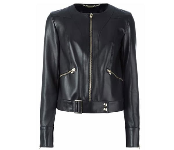 New Style Lady_s True Leather Jacket with Zipper Fashion